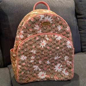 Michael Kors Floral Backpack